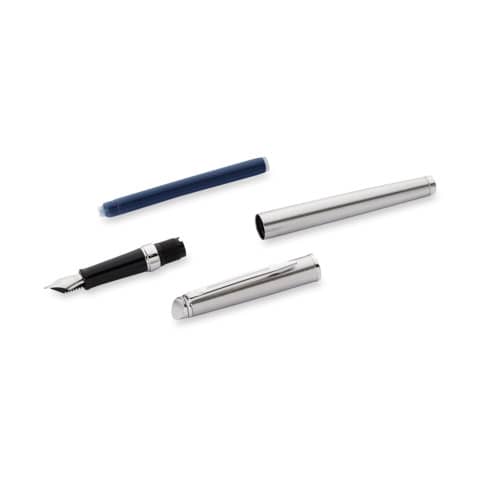 Penna stilografica Waterman Hemisphere GT inchiostro blu Waterman Stainless Steel CT - S0920430